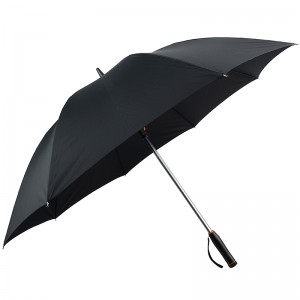 27 인치 태양열 패널 대형 팬 우산 USB 충전기 포트 새로운 발명 골프 우산