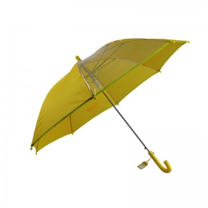 멋진 디자인 한 패널 투명 POE 투명 어린이 우산