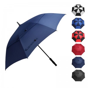 30inch 더블 레이어 프로모션 마케팅 선물 비즈니스 골프 우산 windproof